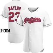Bo Naylor Men's Cleveland Guardians White Authentic Home Jersey