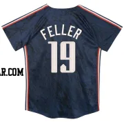 Bob Feller Toddler Cleveland Guardians Navy Limited Preschool & 2024 City Connect Jersey