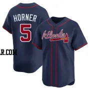 Bob Horner Youth Atlanta Braves Navy Limited Alternate Jersey