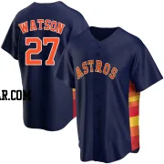 Bob Watson Men's Houston Astros Navy Replica Alternate Jersey