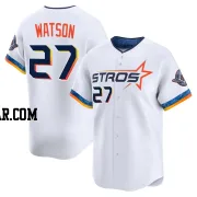 Bob Watson Men's Houston Astros White Limited 2025 City Connect Jersey