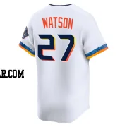 Bob Watson Men's Houston Astros White Limited 2025 City Connect Jersey