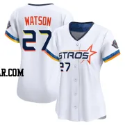 Bob Watson Women's Houston Astros White Limited 2025 City Connect Jersey