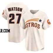 Bob Watson Youth Houston Astros Cream Limited Throwback Cooperstown Collection Jersey