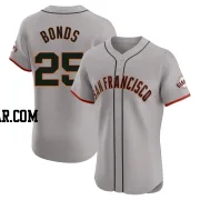 Bobby Bonds Men's San Francisco Giants Gray Elite Road Jersey
