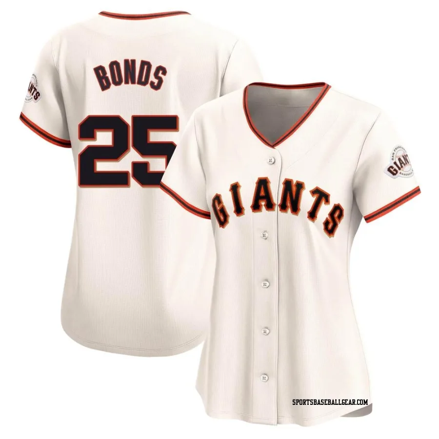 Bobby Bonds Women's San Francisco Giants Cream Limited Home Jersey
