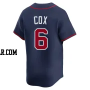 Bobby Cox Men's Atlanta Braves Navy Limited Alternate Jersey
