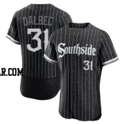 Bobby Dalbec Men's Chicago White Sox Black Authentic 2021 City Connect Jersey