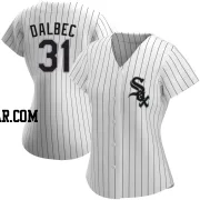 Bobby Dalbec Women's Chicago White Sox White Replica Home Jersey