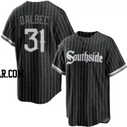 Bobby Dalbec Youth Chicago White Sox Black Replica 2021 City Connect Jersey