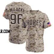 Bobby Milacki Men's San Diego Padres Camo Elite Alternate Vapor Premier Jersey