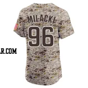 Bobby Milacki Men's San Diego Padres Camo Elite Alternate Vapor Premier Jersey