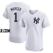 Bobby Murcer Men's New York Yankees White Elite Home Jersey