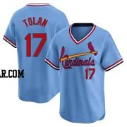 Bobby Tolan Youth St. Louis Cardinals Light Blue Limited Cooperstown Collection Jersey