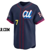 Bobby Witt Jr. Men's Kansas City Royals Navy Limited American League 2025 All-Star Edition Jersey