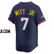 Bobby Witt Jr. Men's Kansas City Royals Navy Limited American League 2025 All-Star Edition Jersey