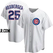 Brad Boxberger Men's Chicago Cubs White Replica Home Jersey
