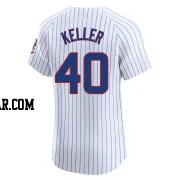 Brad Keller Men's Chicago Cubs White Elite Home Jersey
