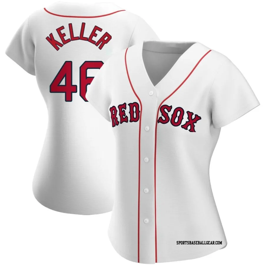 Brad Keller Women's Boston Red Sox White Authentic Home Jersey