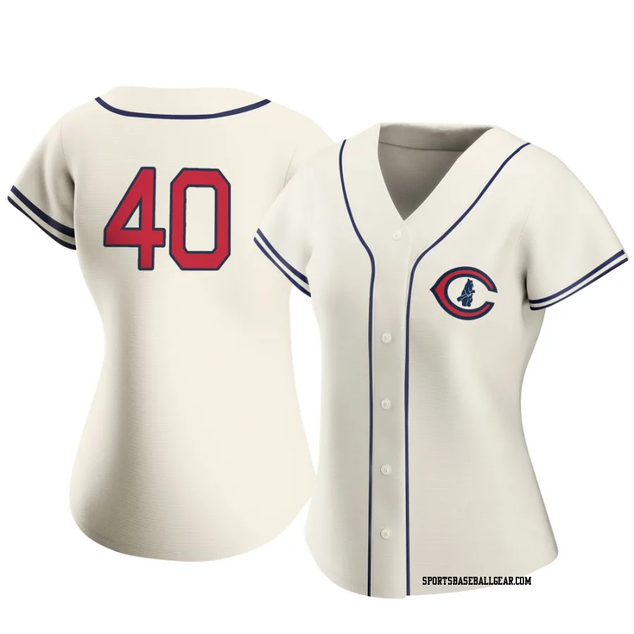 Brad Keller Women's Chicago Cubs Cream Replica 2022 Field Of Dreams Jersey