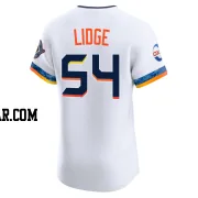 Brad Lidge Men's Houston Astros White Elite 2025 City Connect Jersey