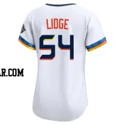 Brad Lidge Women's Houston Astros White Limited 2025 City Connect Jersey