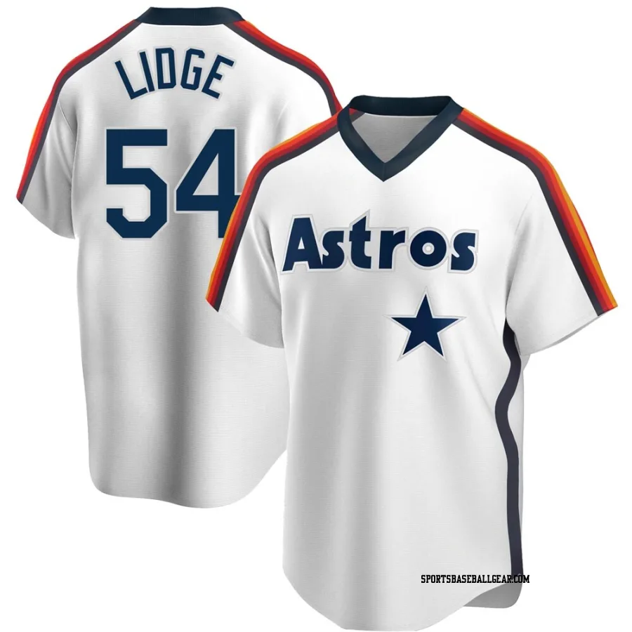 Brad Lidge Youth Houston Astros White Replica Home Cooperstown Collection Team Jersey