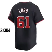 Brad Lord Men's Washington Nationals Navy Limited Alternate Jersey