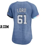 Brad Lord Women's Washington Nationals Blue Limited 2025 City Connect Jersey