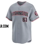 Brad Lord Youth Washington Nationals Gray Limited Road Jersey