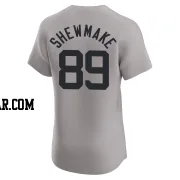 Braden Shewmake Men's New York Yankees Gray Elite Road Jersey