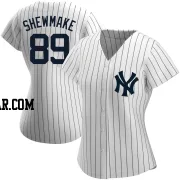 Braden Shewmake Women's New York Yankees White Replica Home Name Jersey