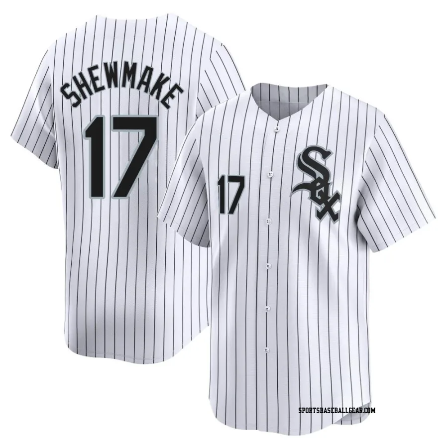 Braden Shewmake Youth Chicago White Sox White Limited Home Jersey