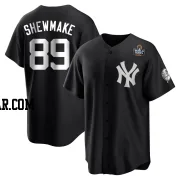Braden Shewmake Youth New York Yankees Black/White Replica 2024 World Series Jersey