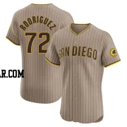 Bradgley Rodriguez Men's San Diego Padres Brown Elite Alternate Jersey