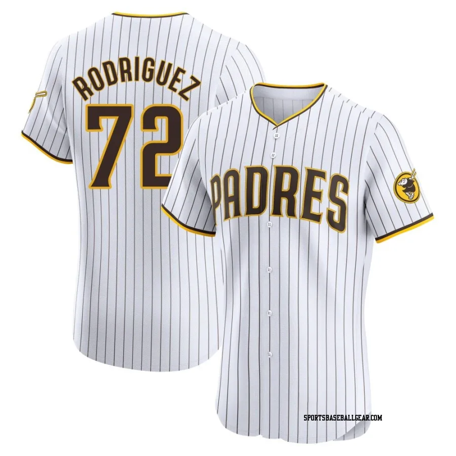 Bradgley Rodriguez Men's San Diego Padres White Elite Home Jersey