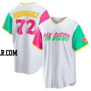 Bradgley Rodriguez Youth San Diego Padres White Replica 2022 City Connect Jersey