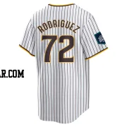 Bradgley Rodriguez Youth San Diego Padres White Replica 2024 World Tour Seoul Series Home Jersey