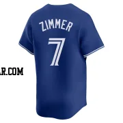 Bradley Zimmer Youth Toronto Blue Jays Royal Limited Alternate Jersey