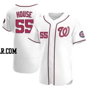 Brady House Men's Washington Nationals White Authentic Home Jersey