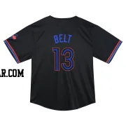 Brandon Belt Toddler Toronto Blue Jays Black Limited 2024 City Connect Jersey