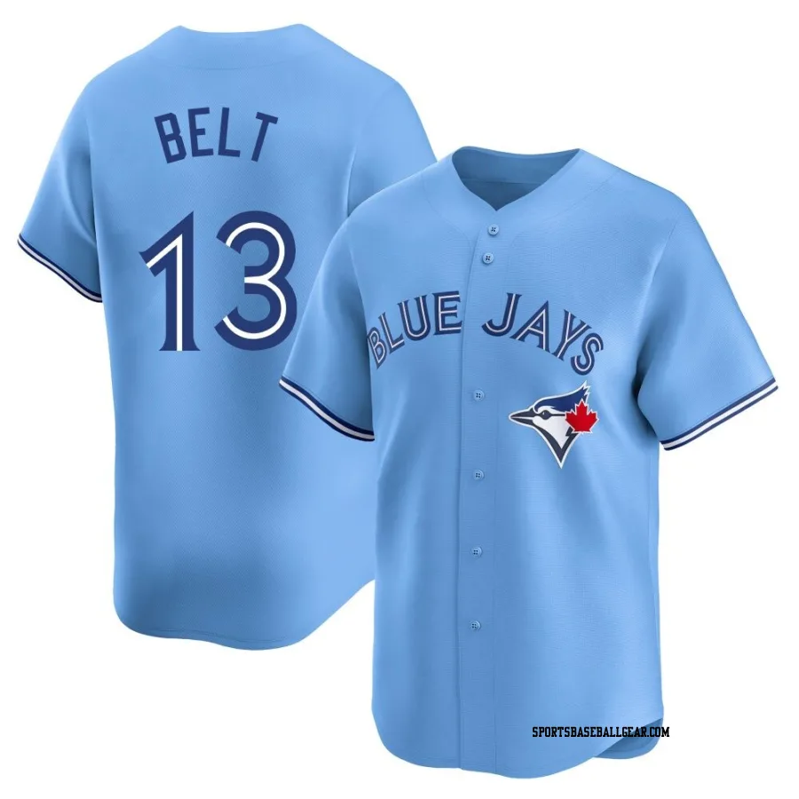 Brandon Belt Youth Toronto Blue Jays Blue Limited Powder Alternate Jersey