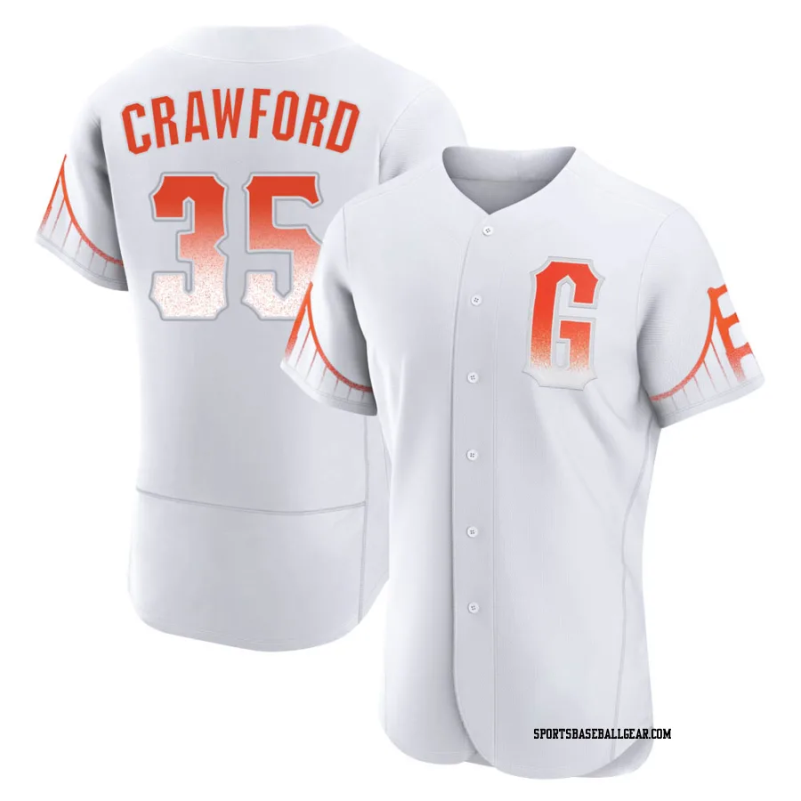 Brandon Crawford Men's San Francisco Giants White Authentic 2021 City Connect Jersey