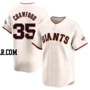 Brandon Crawford Youth San Francisco Giants Cream Limited Home Jersey