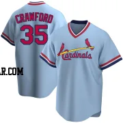 Brandon Crawford Youth St. Louis Cardinals Light Blue Replica Road Cooperstown Collection Jersey