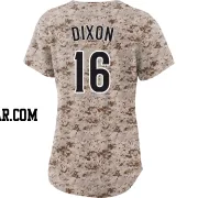 Brandon Dixon Women's San Diego Padres Camo Limited 2nd Alternate Jersey