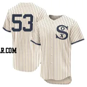 Brandon Eisert Men's Chicago White Sox Cream Authentic 2021 Field of Dreams Jersey