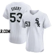Brandon Eisert Men's Chicago White Sox White Elite Home Jersey
