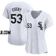 Brandon Eisert Women's Chicago White Sox White Limited Home Jersey