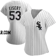 Brandon Eisert Women's Chicago White Sox White Replica Home Jersey